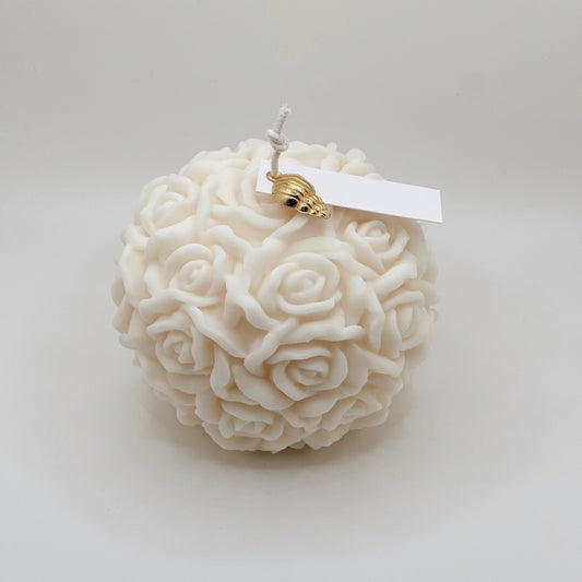 Rose Ball Candle