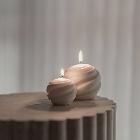 Swirl Candle